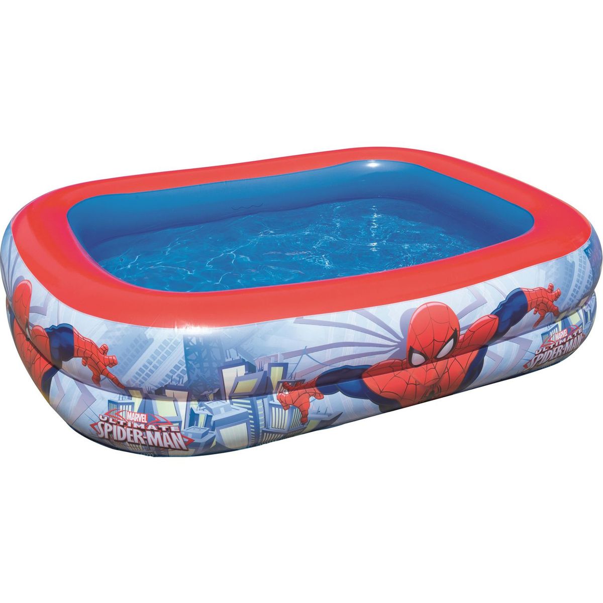 BESTWAY - Piscina Inflable 201x150x51cm Rectangular Spiderman