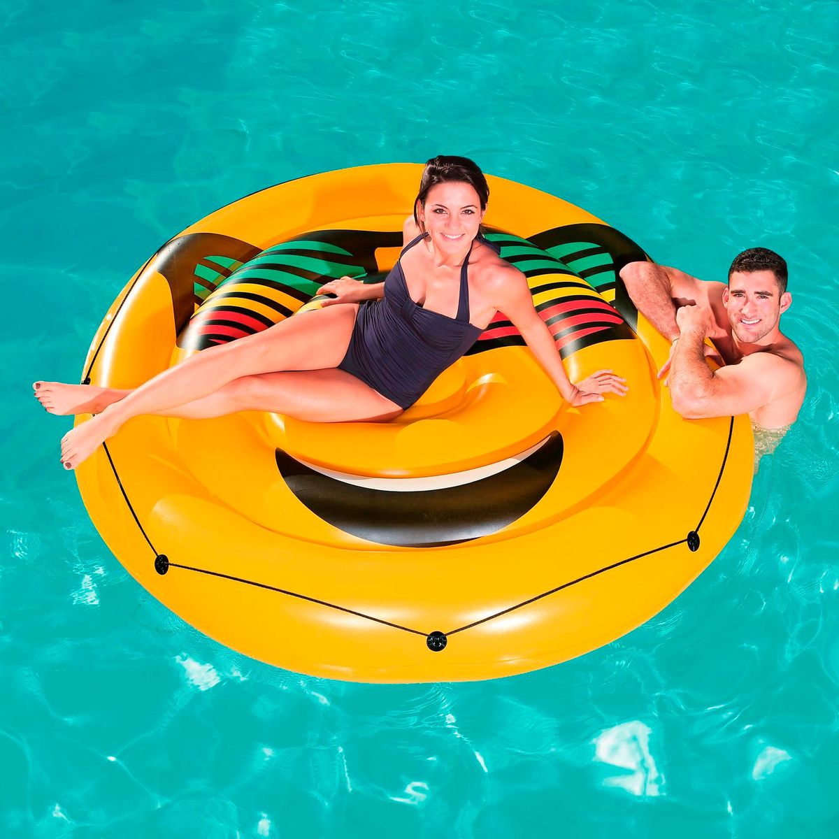 BESTWAY - Flotador Isla Emoji