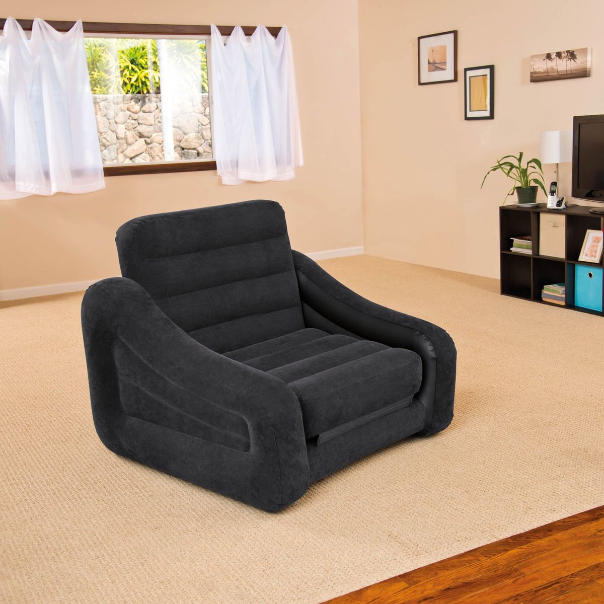 INTEX - Sillón Cama Inflable 107x221x66cm