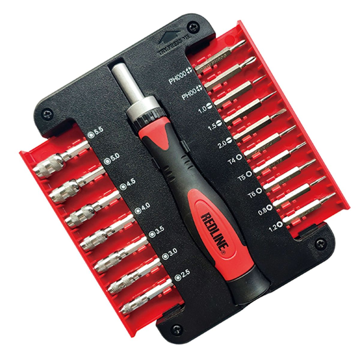 REDLINE - Kit Destornillador 18 Piezas