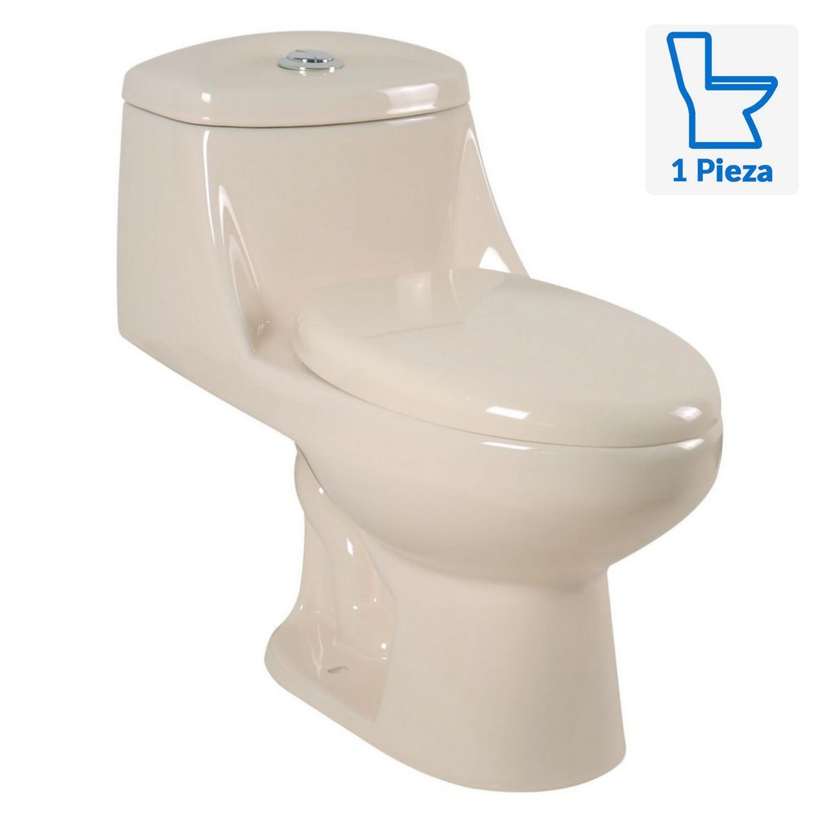 SENSI DACQUA - WC Inodoro One Piece Vinciny Bone