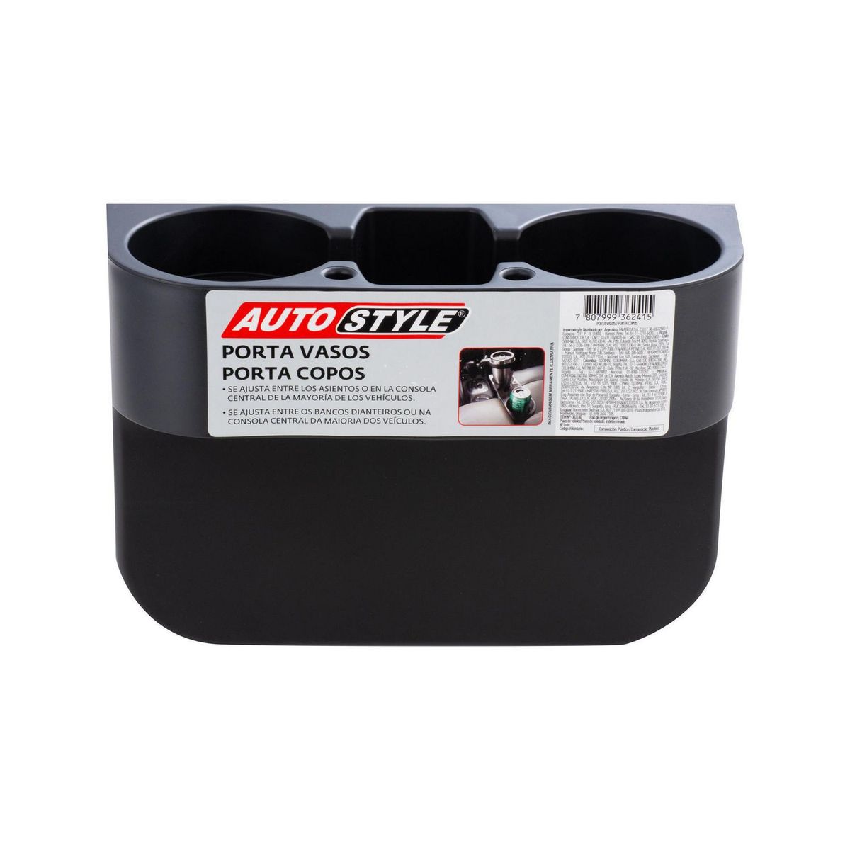 AUTOSTYLE - Posa vasos De Plástico