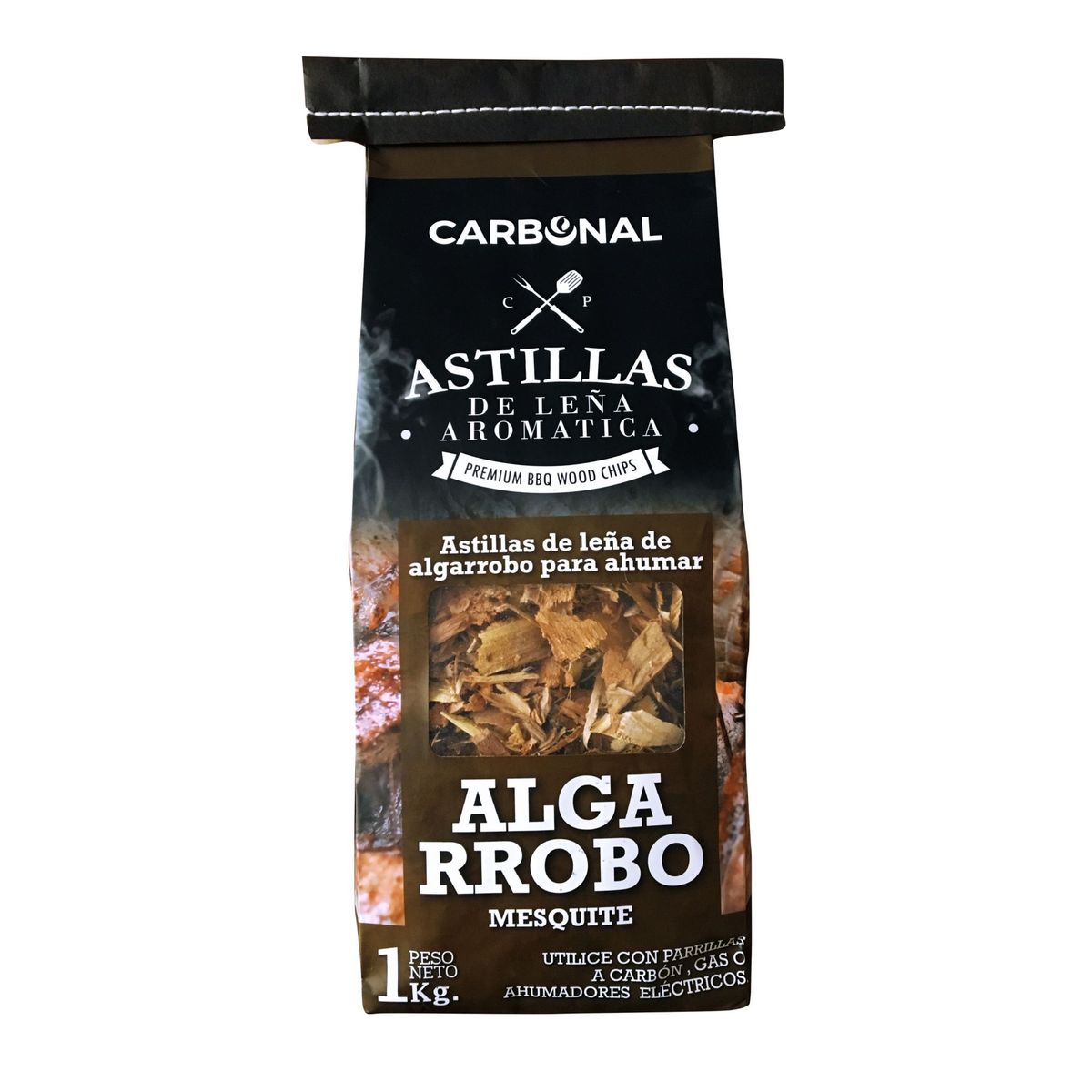 CARBONAL - Astillas Aromáticas Aroma Algarrobo