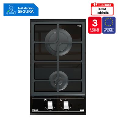 Cocina empotrable Gas Teka GZC 32300 XBB X2 Quemadores