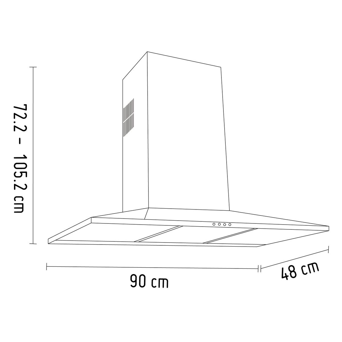 TEKA - Campana Decorativa Tikal DSS 980