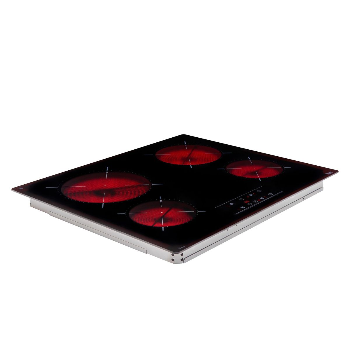 TEKA - Combo Teka Cocina Empotrable 4 Quemadores TB 6415 + Campana Decorativa 90cm NC 980 C/F