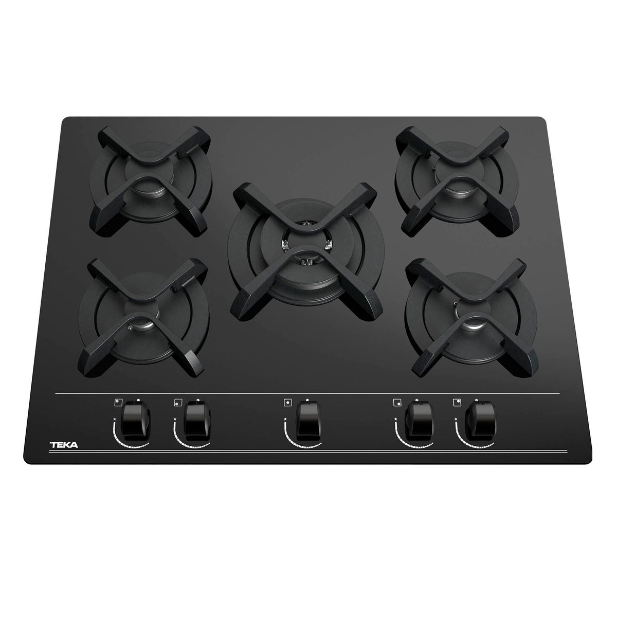 TEKA - Combo Campana Decorativa NC 980 C/F + Cocina Empotrable GBC 75030 KIN