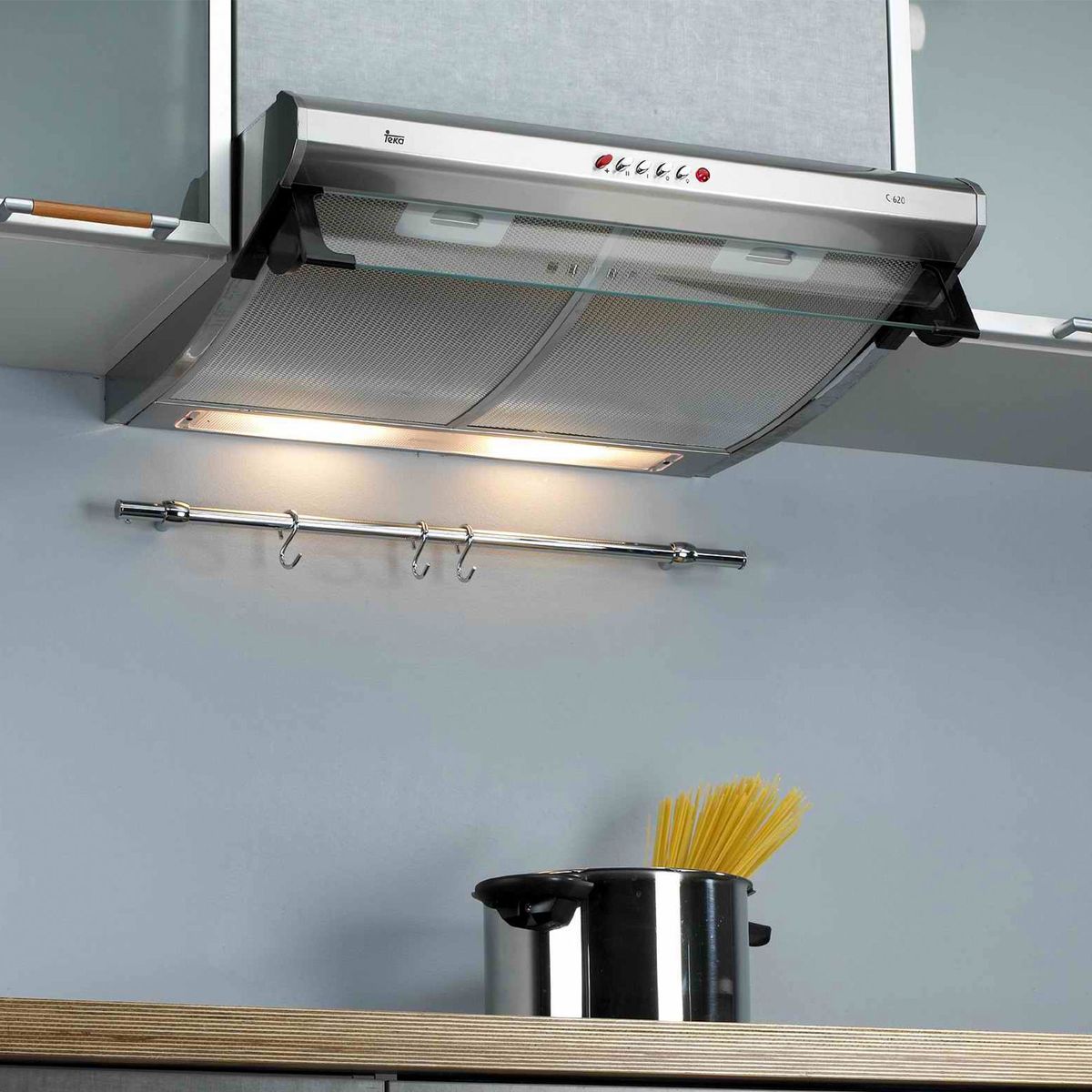 TEKA - Tricombo Teka Cocina Empotrable 4 Quemadores TB 6415 + Campana Lineal 60cm C 6310 C/F + Horno Eléctrico 76 Lt HBB 535