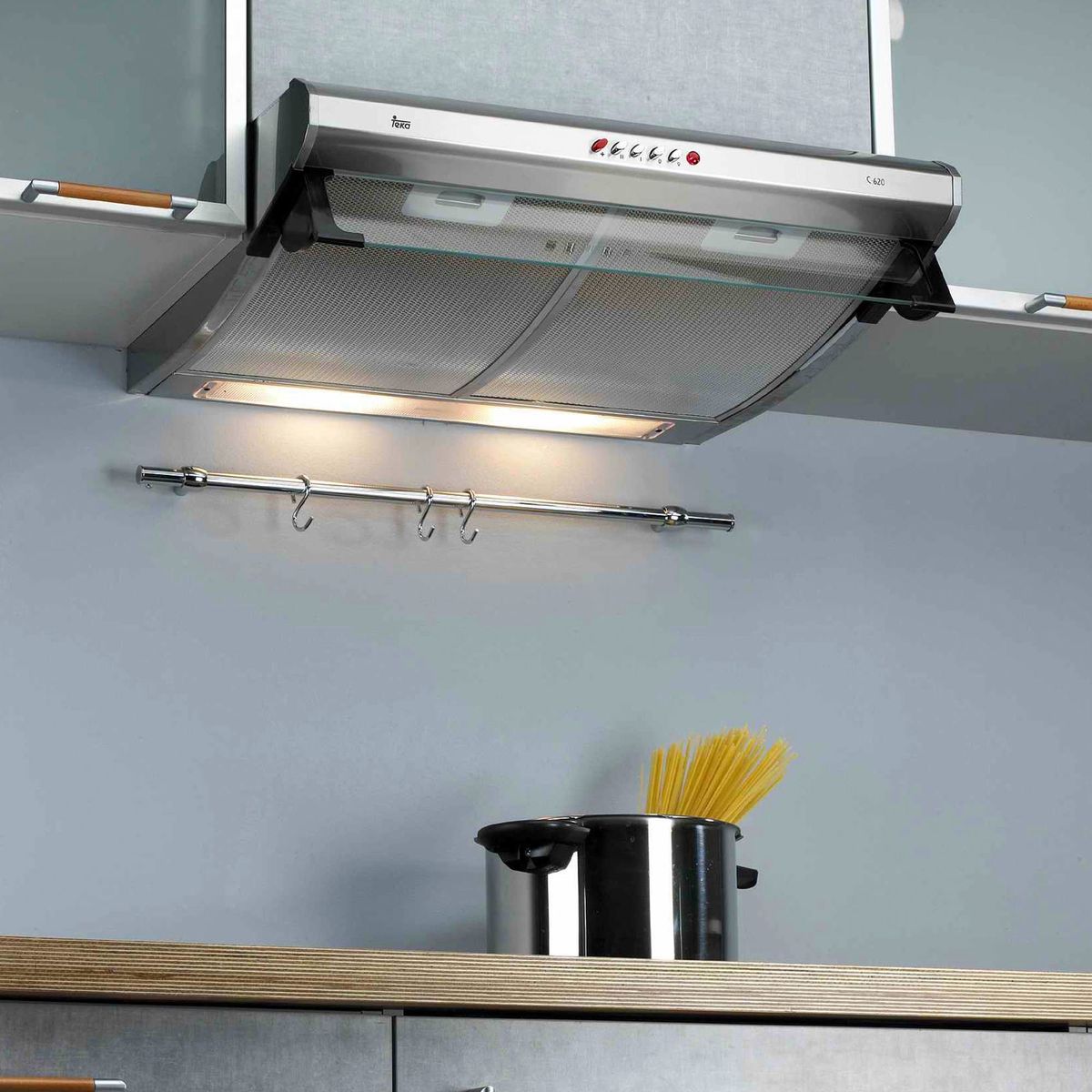 TEKA - Tricombo Teka Cocina Empotrable 4 Hornillas GBC 64003 KIB + Campana Lineal 60cm C 6310 C/F + Horno Eléctrico 76 Lt HBB 535