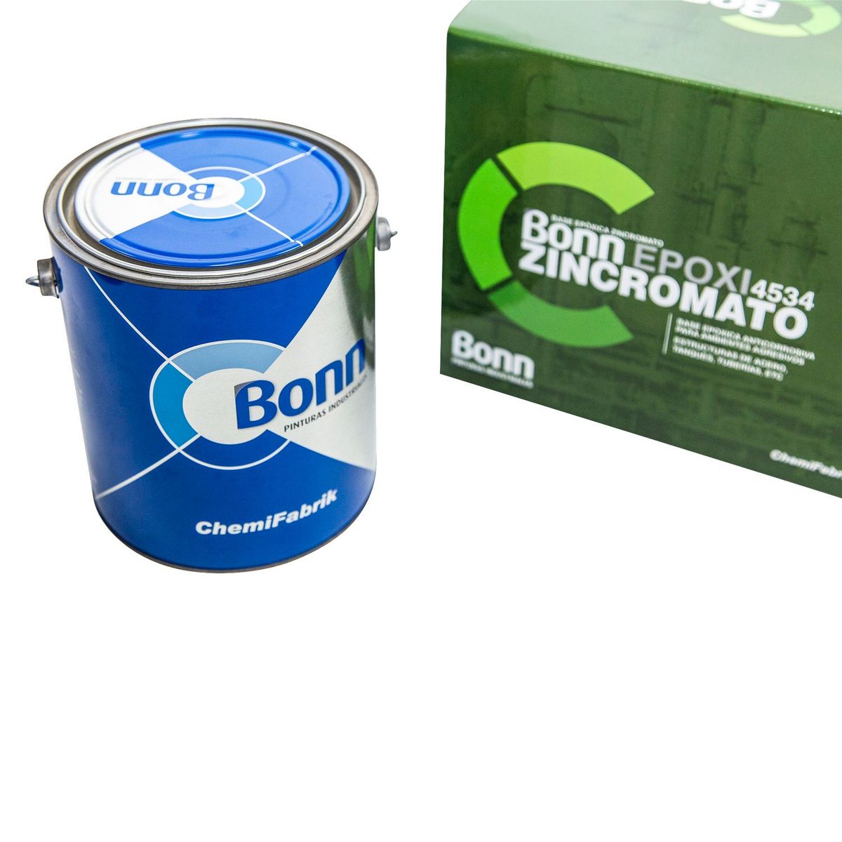 BONN - Kit Epoxico Zincromato Anticorrosivo