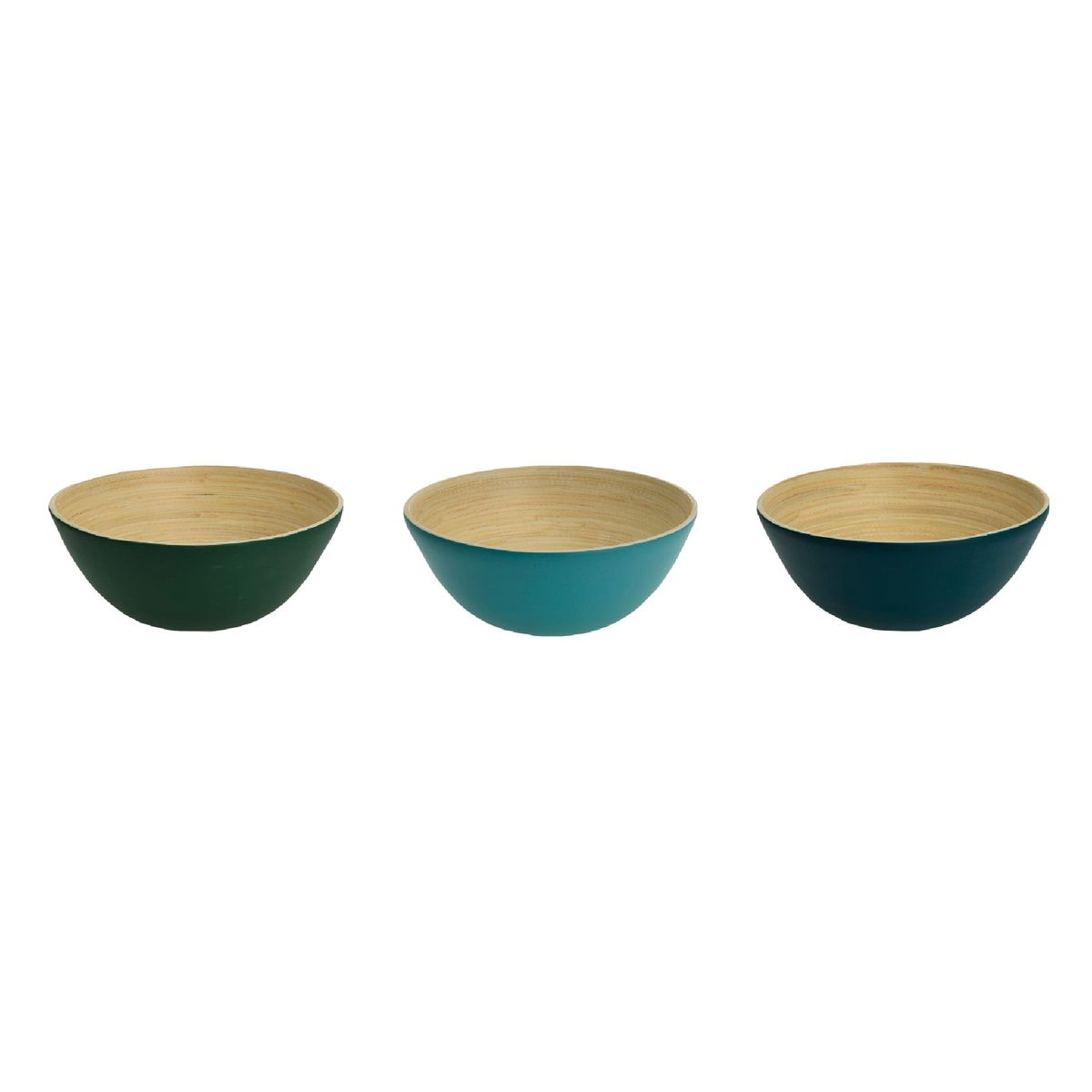 KOOPMAN - Bowl Bambú Surtido Colores 8cm