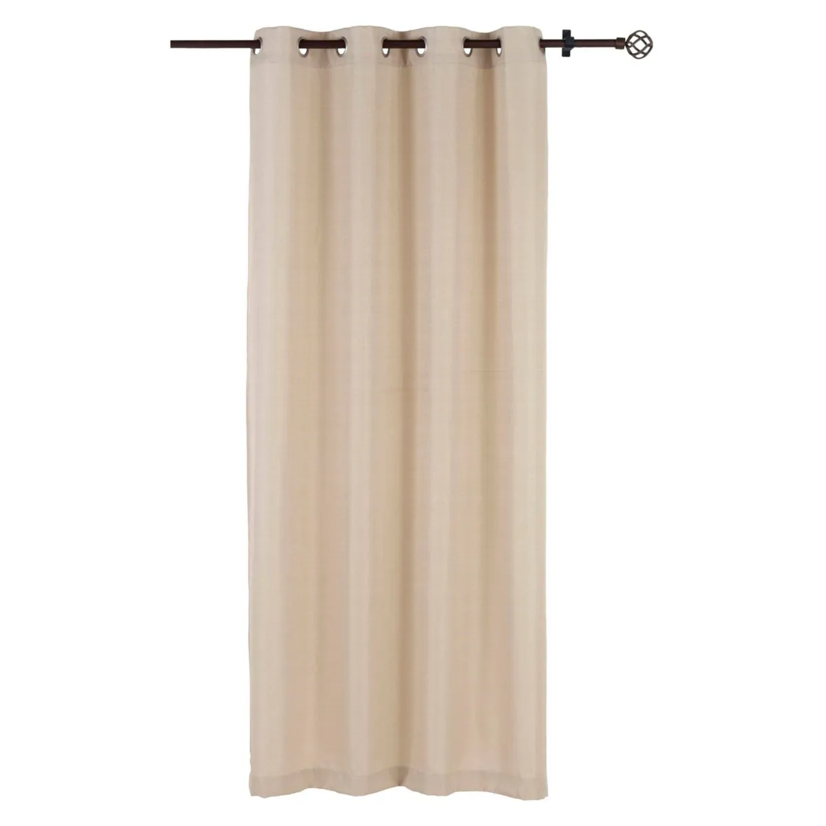 JUST HOME COLLECTION - Cortina de Tela Camil 140x220cm Natural