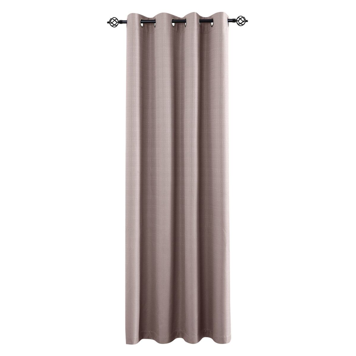 JUST HOME COLLECTION - Cortina Blackout Textura 140x220cm Taupe