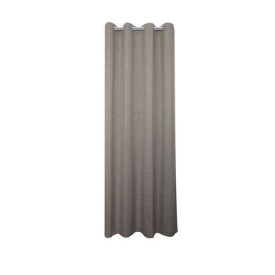 Cortina de Tela Black Out Asis Gris 145x250 cm