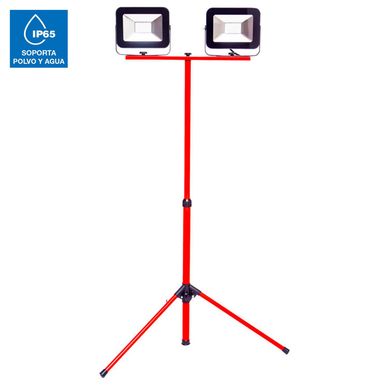 Trpode + Reflector 2x50W Luz Fra