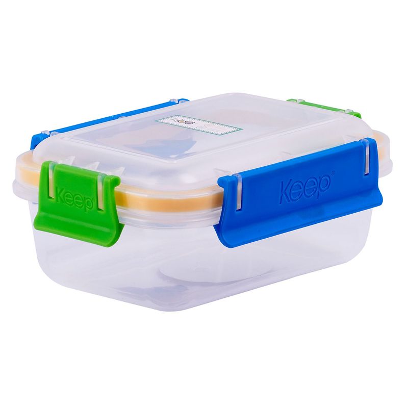 KEEP - Taper Hermético Rectangular 600ml Transparente