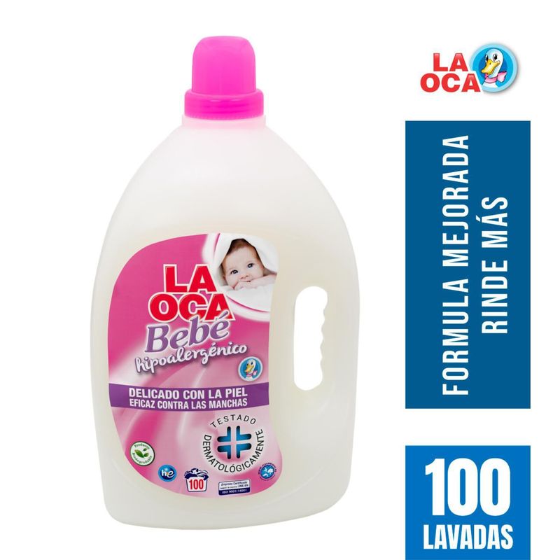 LA OCA - Detergente Líquido La Oca Bebé 5L