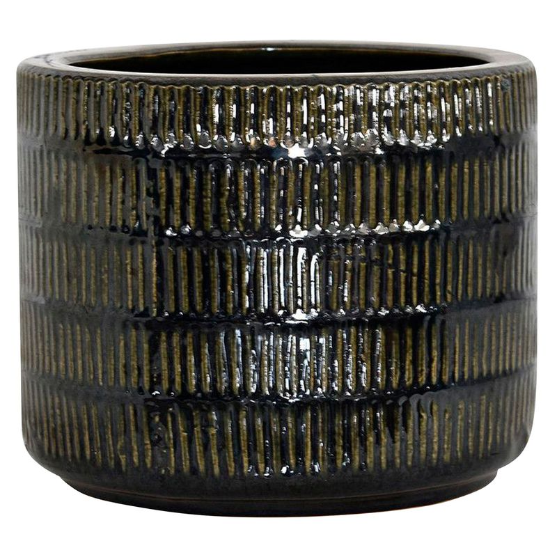 JUST HOME COLLECTION - Maceta Maru Oliva 26x26cm