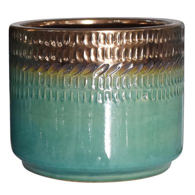 Maceta Nihi Color Verde Jade 19x18x
