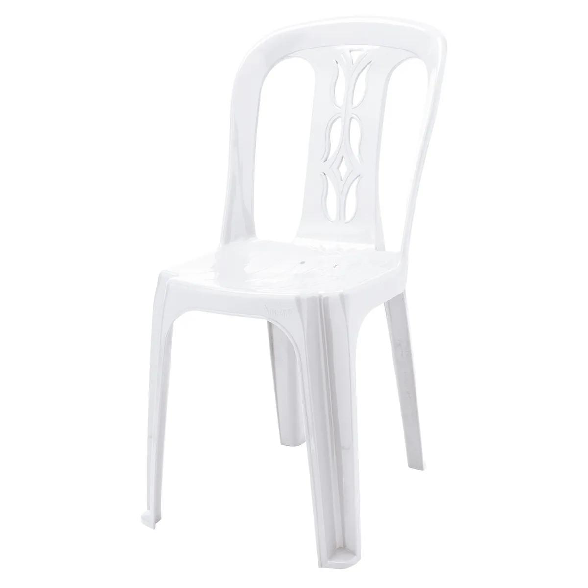 REYPLAST - Silla de Plástico Moderna Tulipan Blanco