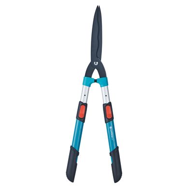 Tijera Recortasetos Telescpico Acero Inoxidable y PVC  