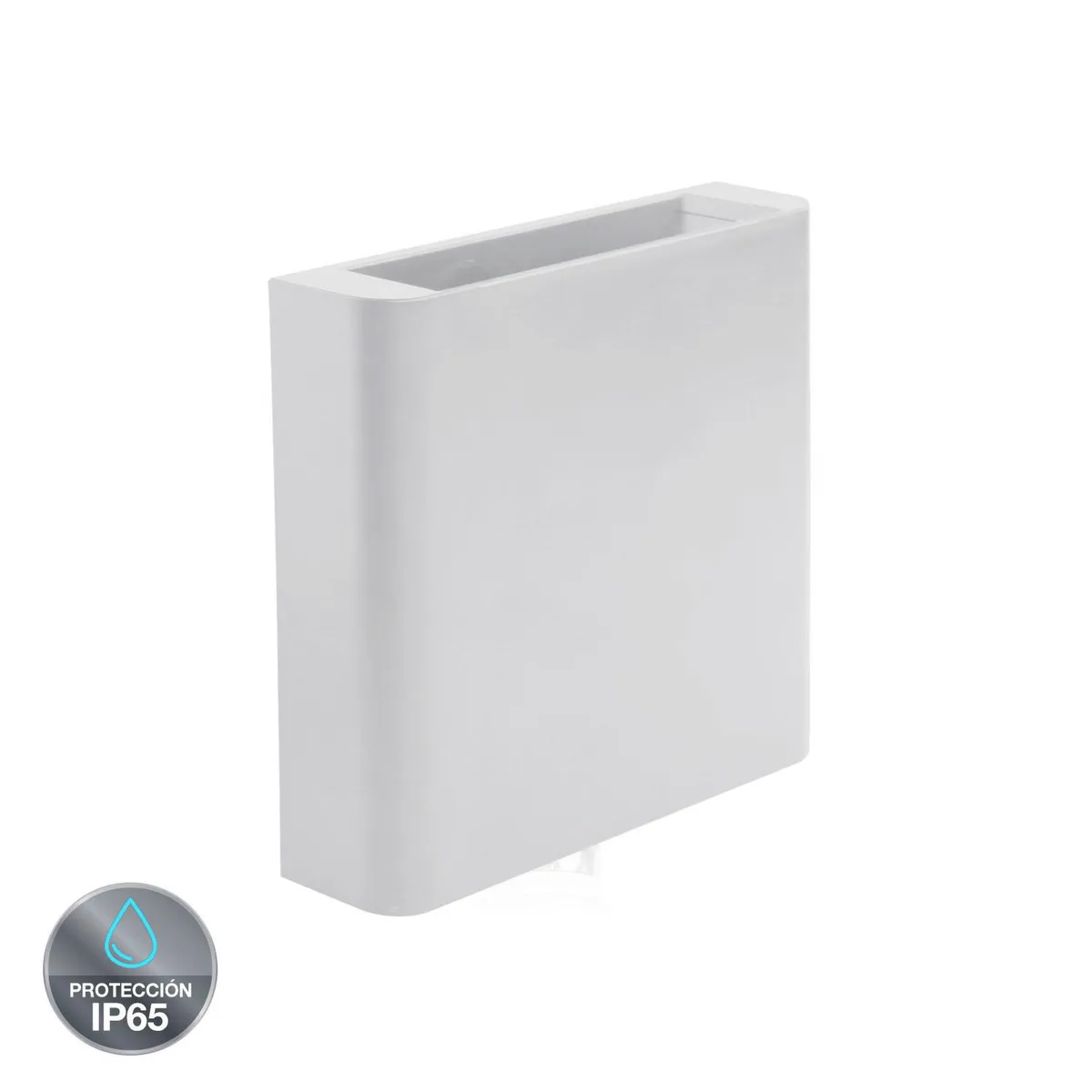 LIGHTECH - Braquete de Pared Exterior 2 Luces 4W Luz Calida Blanco