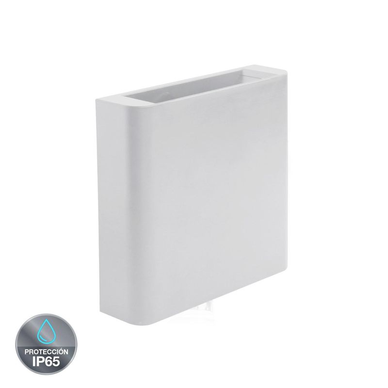 LIGHTECH - Aplique de Pared Exterior 2 Luces 4W Luz Calida Blanco