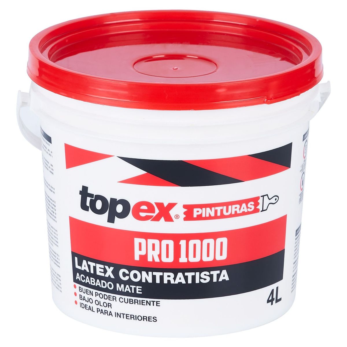TOPEX - Pintura Látex Mate Crema 1gl