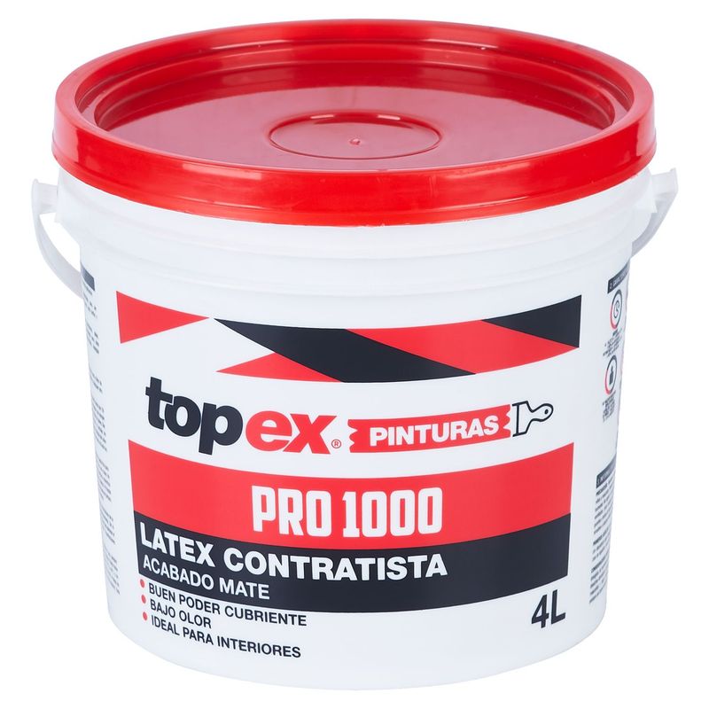 TOPEX - Pintura Látex Mate Almendra 1gl