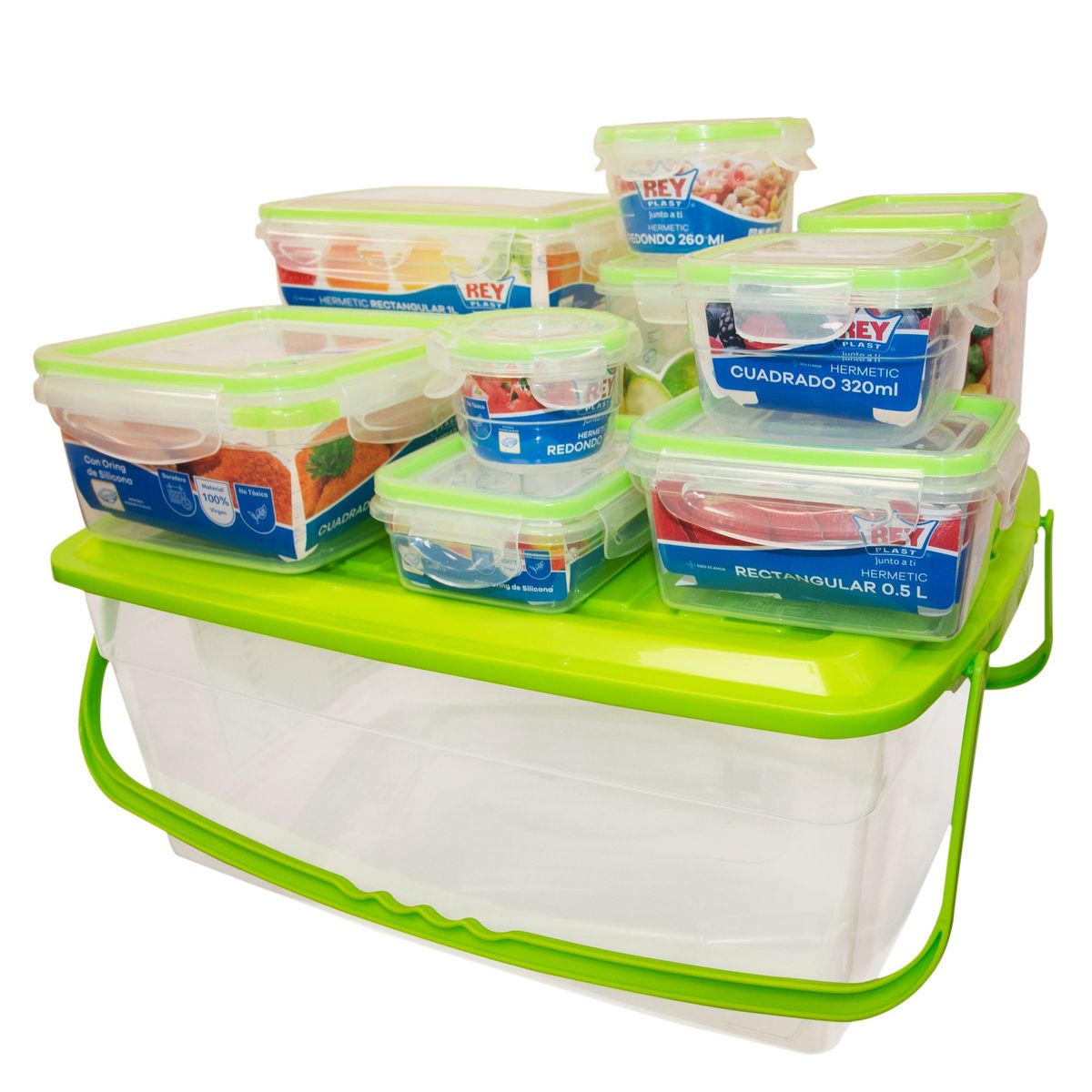 REYPLAST - Set Taper 11 Piezas