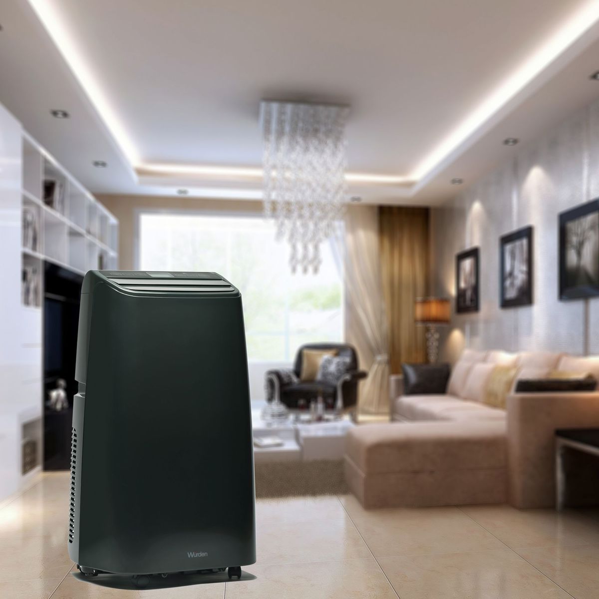 WURDEN - Aire Acondicionado Portátil Smart 9000 BTU Frío/Caliente