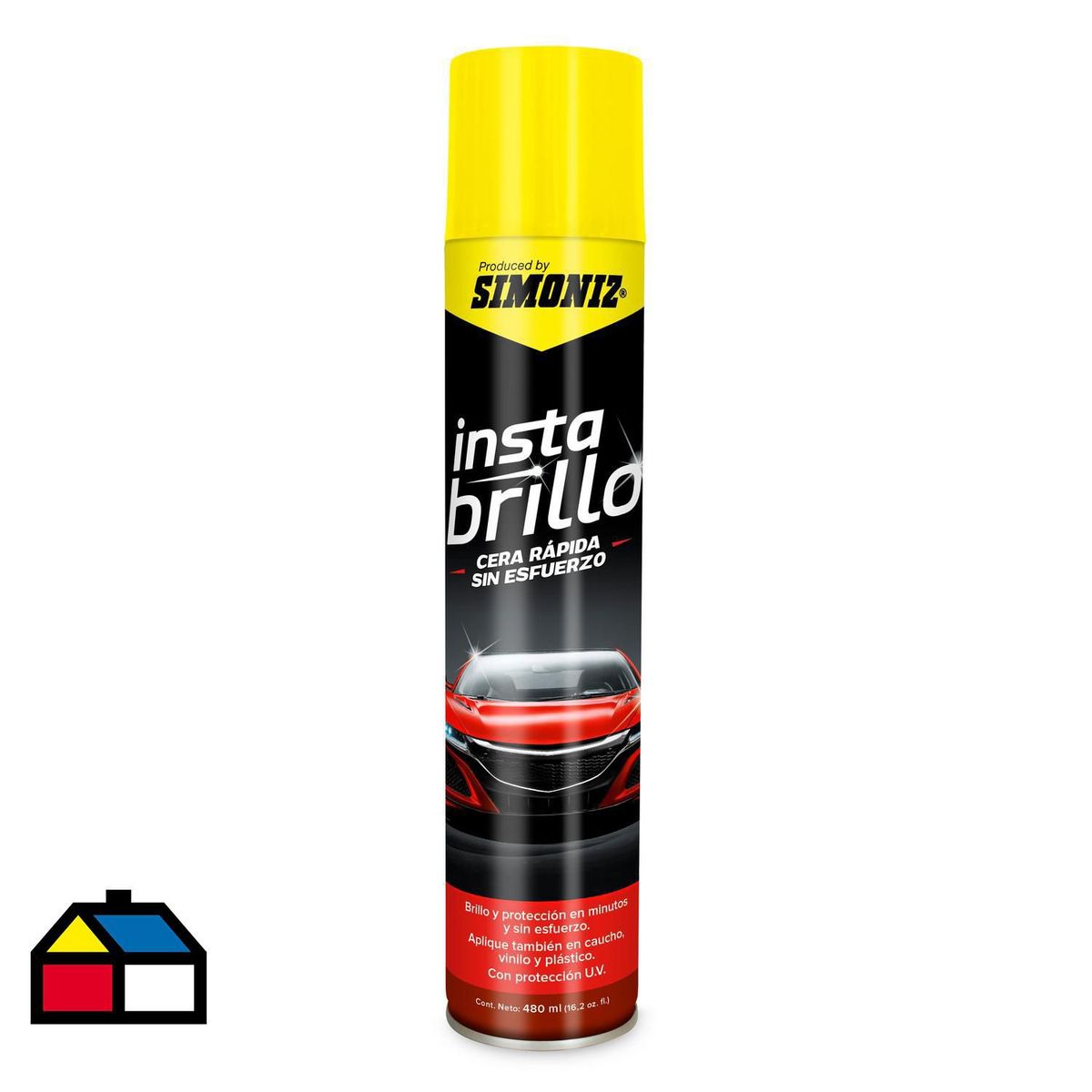 SIMONIZ - Cera Rápida Insta Brillo SIMONIZ en Aerosol 480ml