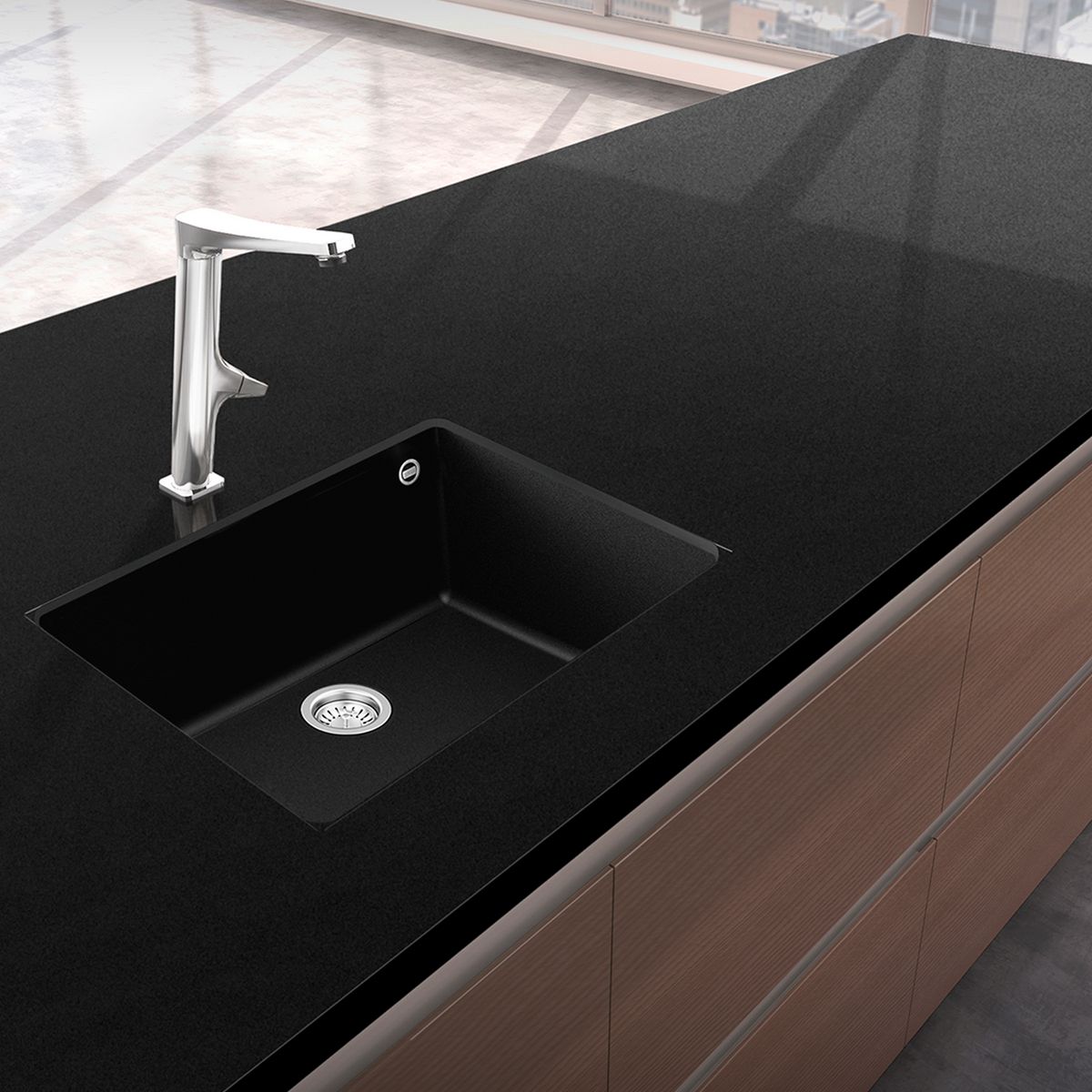 TEKA - Lavadero Square 50.40 NEGRO