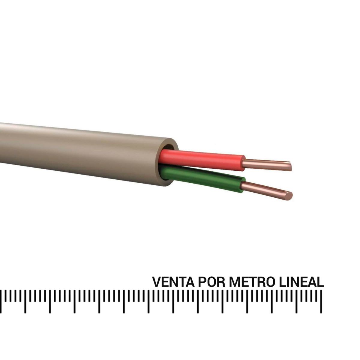 ELCOPE - Alambre Telefónico 2x22 AWG por Metro Lineal