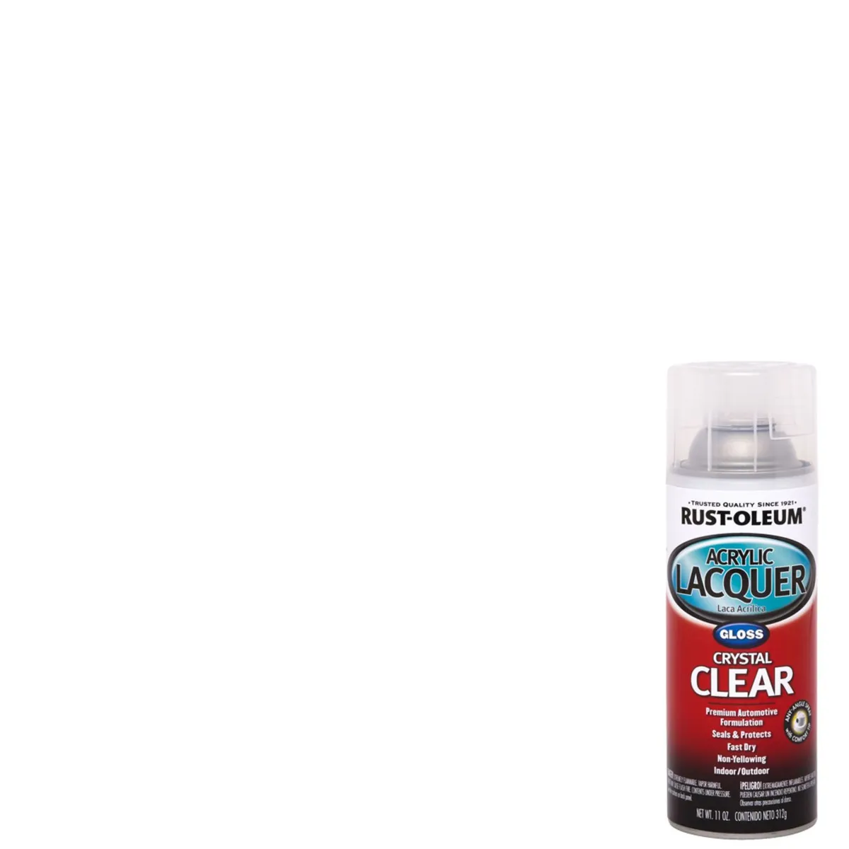 RUST OLEUM - Laca acrílica Transparente 340Gr.