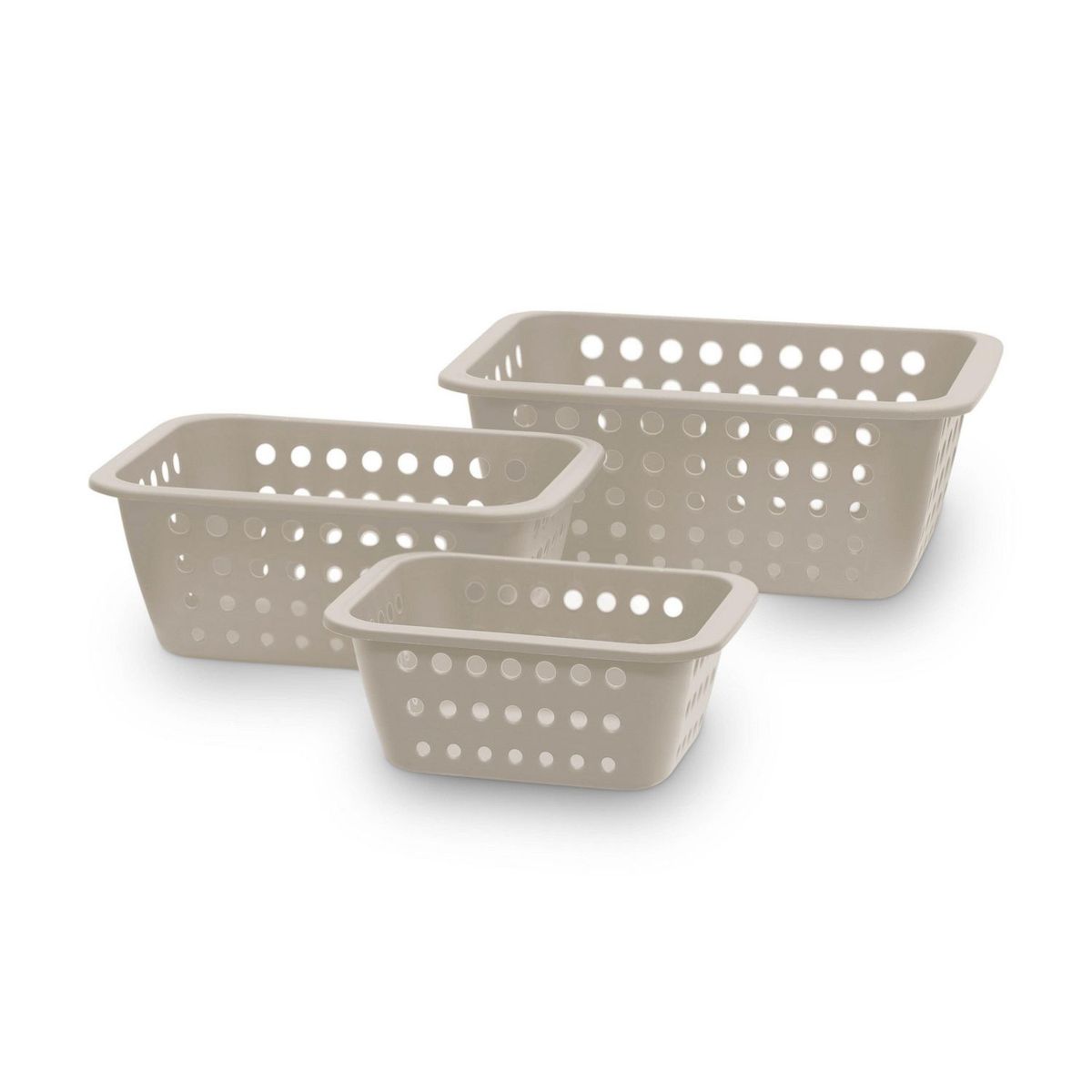 REYPLAST - Set 3 Canastillas Reyplast Olenka Surtido