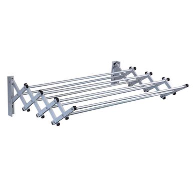 Tendedero de Ropa de Pared Blanco 100x61x22 cm.
