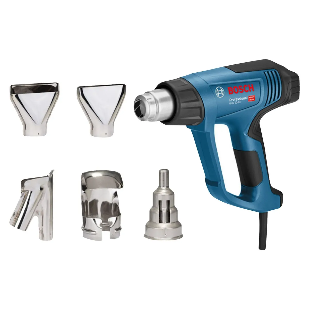 BOSCH - Pistola De Calor Bosch GHG20-63 Eléctrica 18V