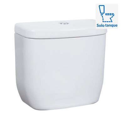 Tanque Inodoro Trebol Sifon Jet Blanco