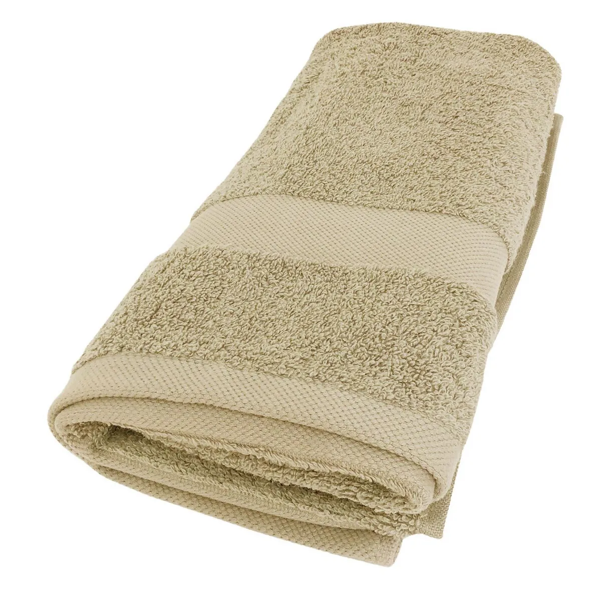 JUST HOME COLLECTION - Toalla de Baño de Mano de Algodón 600gr 40x70cm Marfil