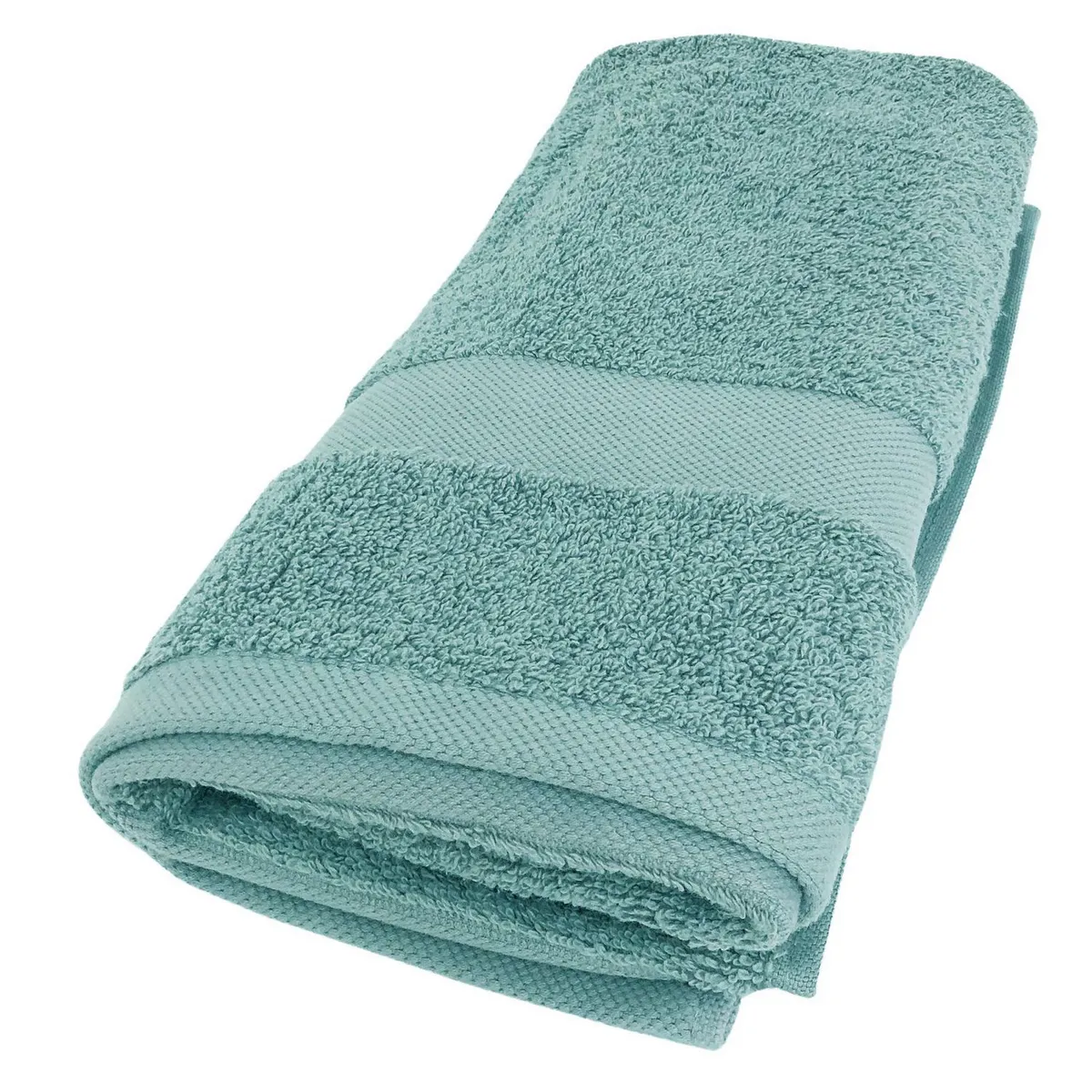 JUST HOME COLLECTION - Toalla de Baño de Mano de Algodón 600gr 40x70cm Aqua