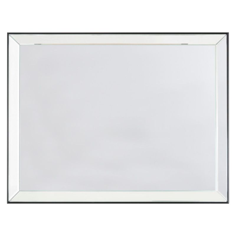 JUST HOME COLLECTION - Espejo Doble Bisel 45x60cm Gris