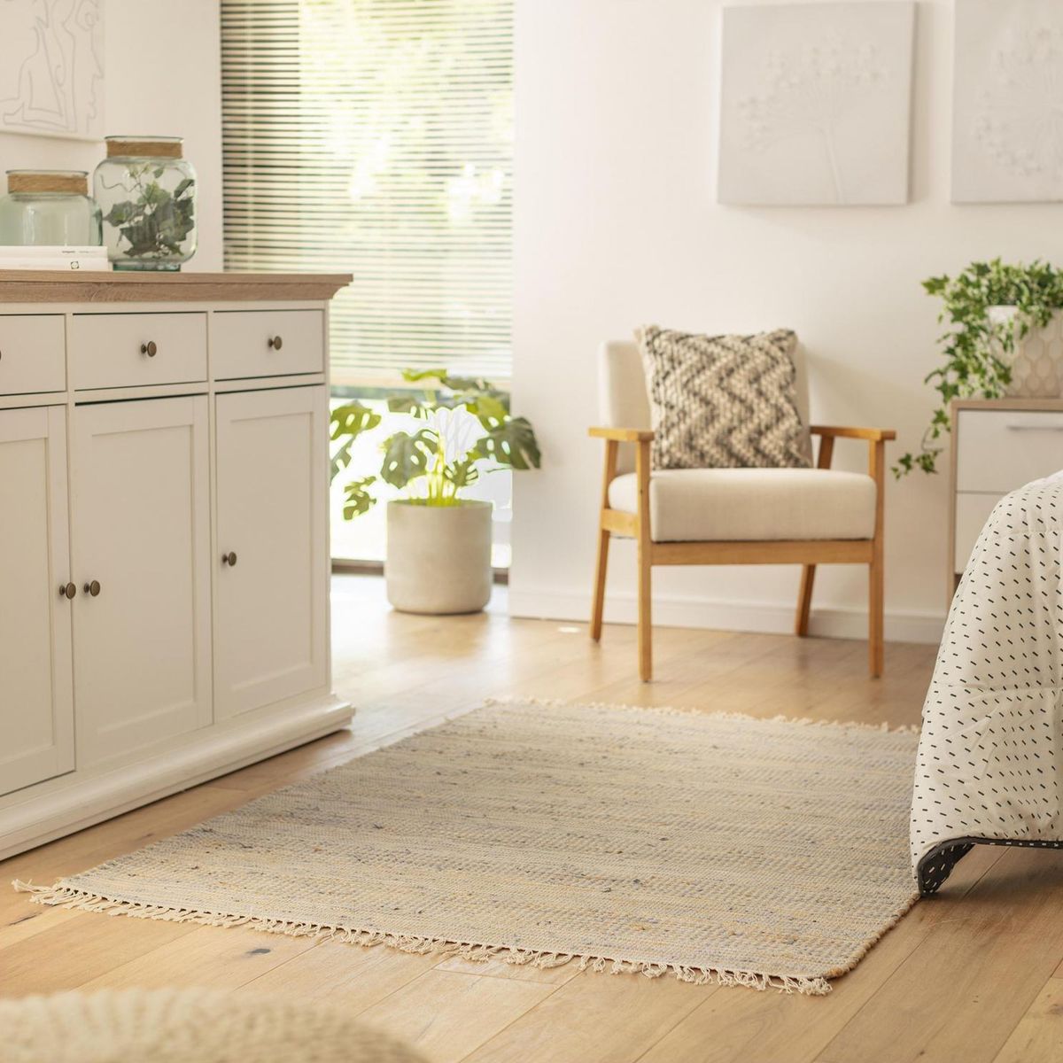 JUST HOME COLLECTION - Alfombra Rectangular Natural Tofo