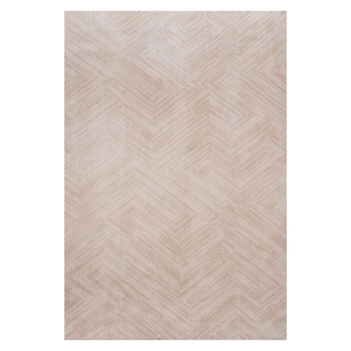 JUST HOME COLLECTION - Alfombra Rectangular Beige Siroc Diagonal