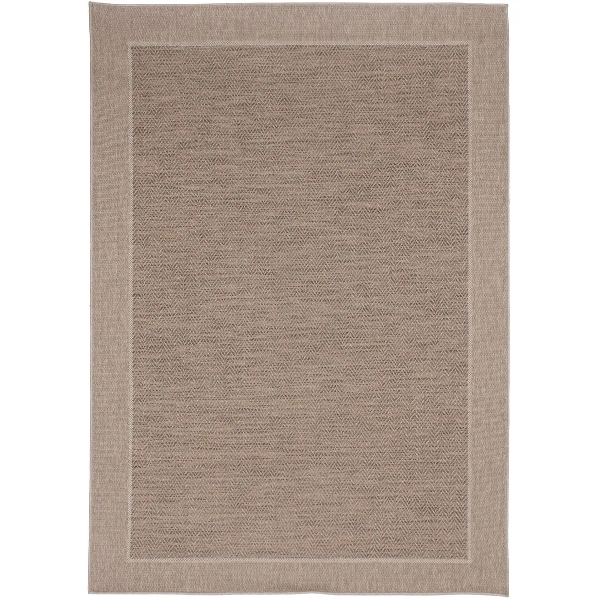 JUST HOME COLLECTION - Alfombra Rectangular Beige Indy Border