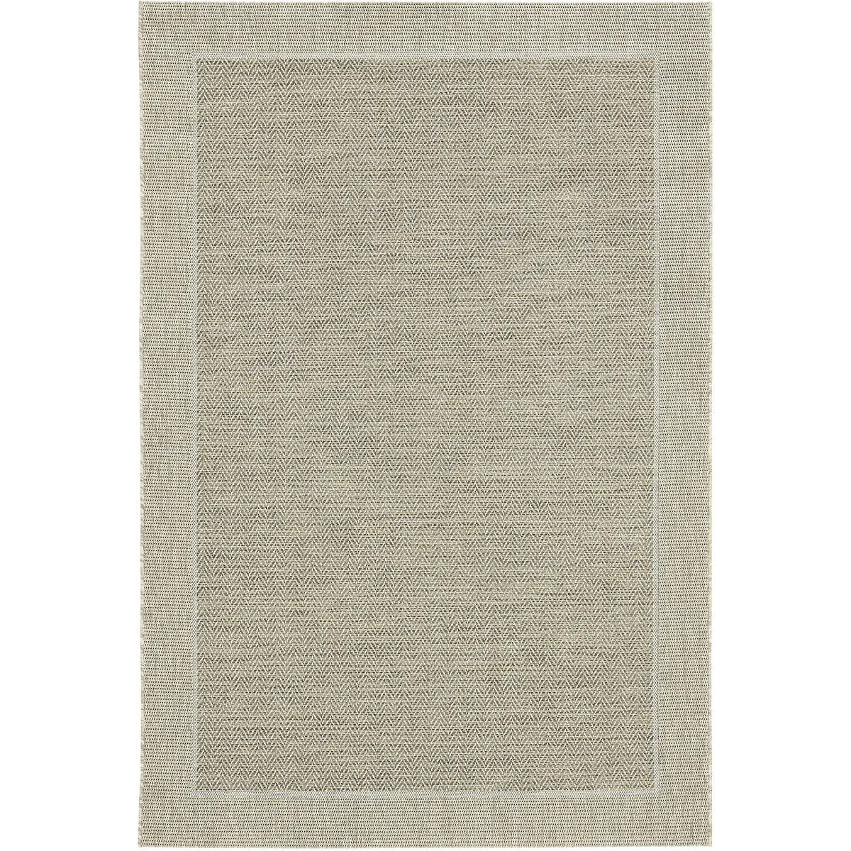 JUST HOME COLLECTION - Alfombra Rectangular Beige Indy Border