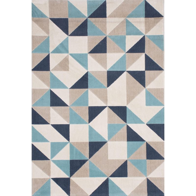 JUST HOME COLLECTION - Alfombra Rectangular Canvas Triángulo
