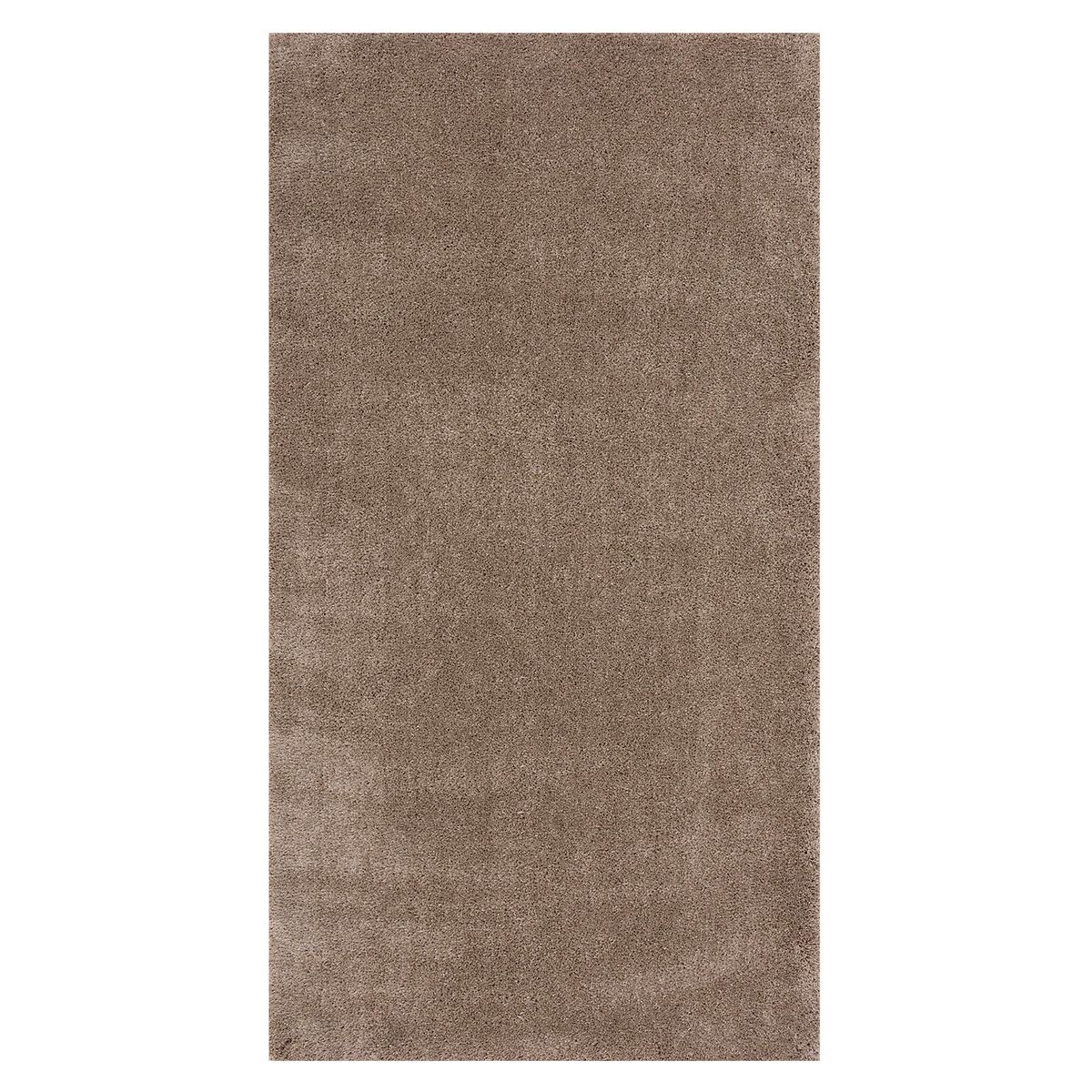 JUST HOME COLLECTION - Alfombra Rectangular Touch Shaggy 60x115cm Beige