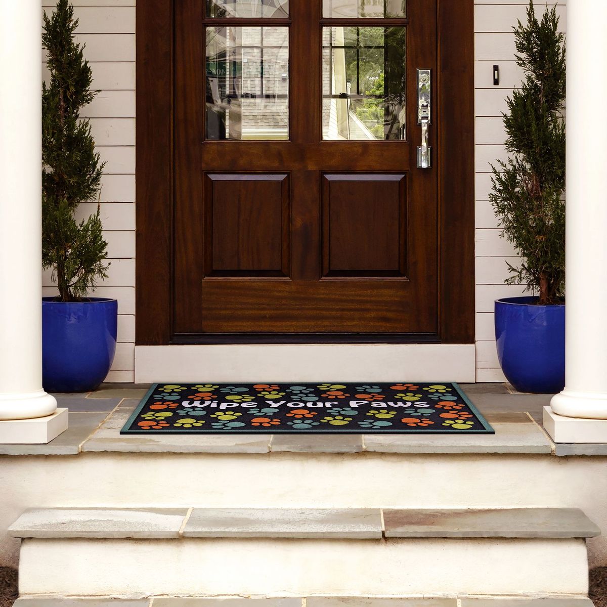 JUST HOME COLLECTION - Limpiapiés Rectangular Wipe Paws 45x75cm