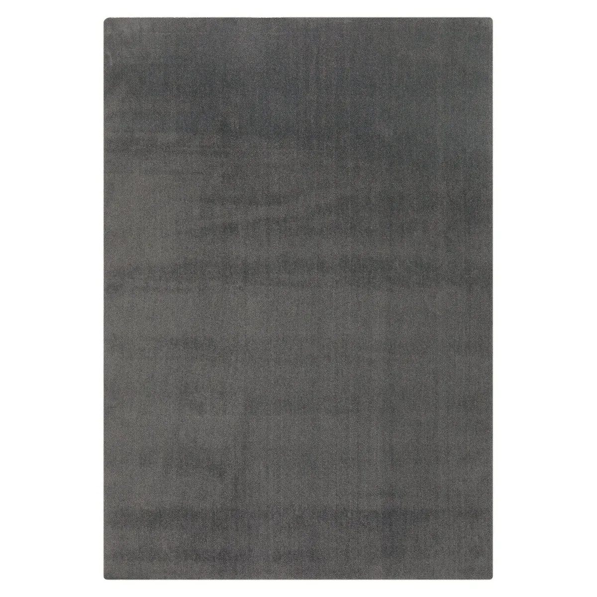 JUST HOME COLLECTION - Bajada de Cama Rectangular Feel Shaggy 50x80cm Plomo